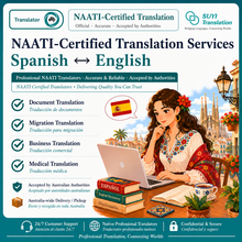 이미지를 갤러리 뷰어에 로드 , 스페인어-영어 번역 (NAATI 자격증 번역 서비스)