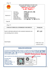 Load image into Gallery viewer, Driver License Translation (By NAATI-Certified Translator)
